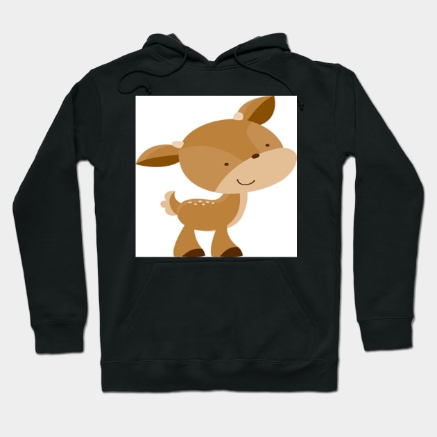 cute Deers Hoodie by longford